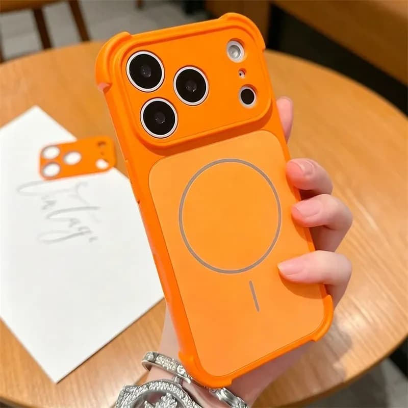 For Magsafe Liquid Silicone Bumper Phone Cases For iPhone 18 17 16 14 13 15 Pro Max Air Case Magnetic Charge Shockproof Cover
