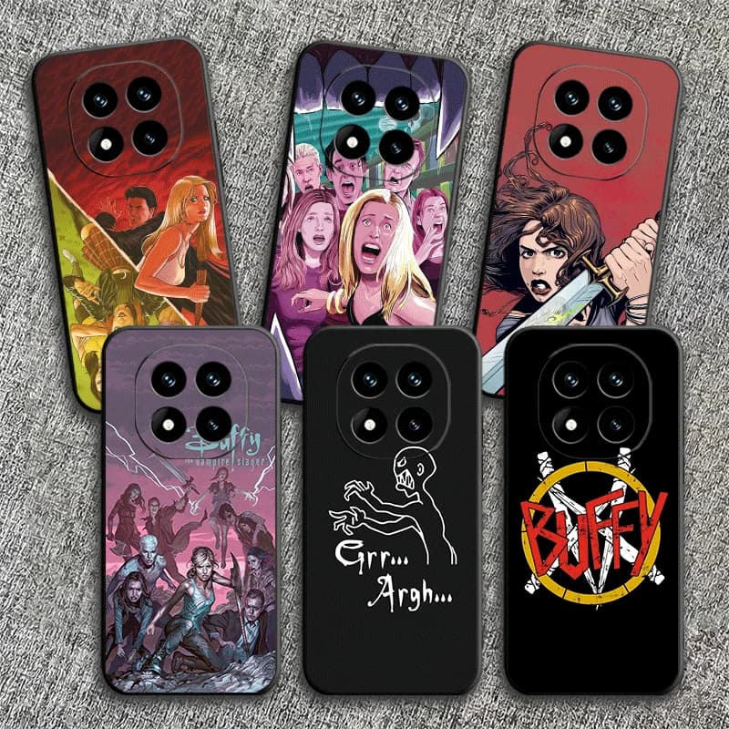 The Vampire Slayer Buffy Soft Phone Case for Xiaomi Redmi Note 12 13 14 15 Pro Plus 11 14S 12S 11S 11T 10S 5G Black Cover Coque