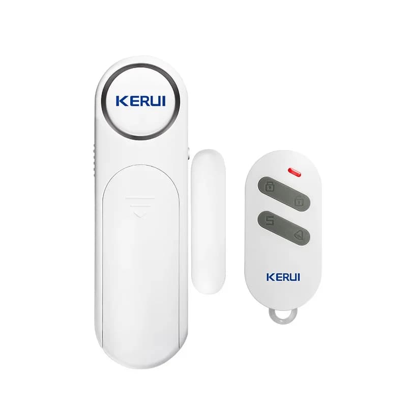 KERUI Wireless Porta Finestre Sensore di Allarme 300ft 120dB Antifurto Telecomando Intelligente Per I Bambini Armadietto di Sicurezza Sicurezza Domestica