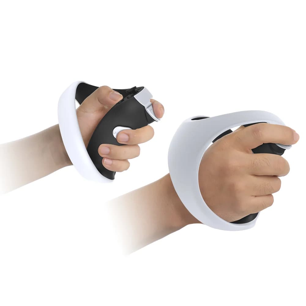 Cover Protettiva in Silicone per Trigger TP5-2512 per PS5 VR 2 con Cuscinetti Antiscivolo Comfort e Supporto per il Palmo, Design Resistente al Sudore