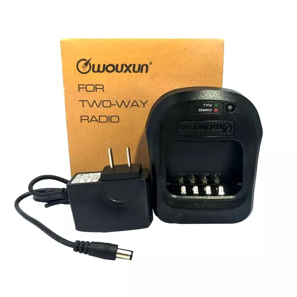 Original WOUXUN Table Charger for KG-UV9D KG-UV8D KG-UV9D PLUS Dual Band Portable Radio Walkie Talkie Accessories