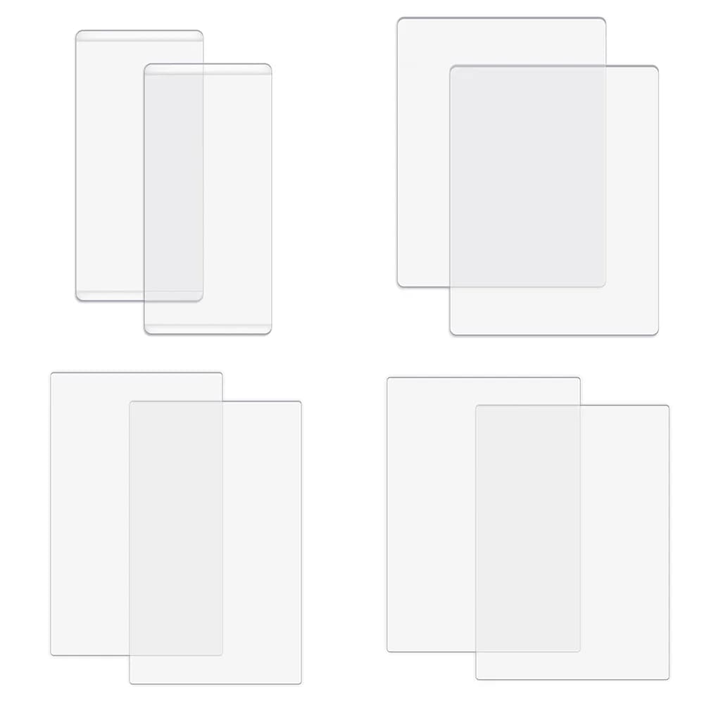 2 pz/set Dischetti Da Taglio Mini/Standard Trasparente Piastre Da Taglio In Plastica Policarbonato per Fustellatrice Strumento di Scrapbooking FAI DA TE