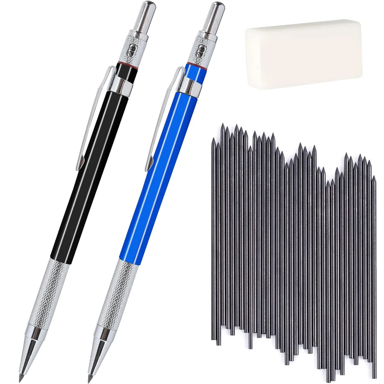 2mm Mechanical Pencil Metal 2mm Drafting Pencil Metal Mechanical Pencils Drawing Mechanical Pencils Lead Holder