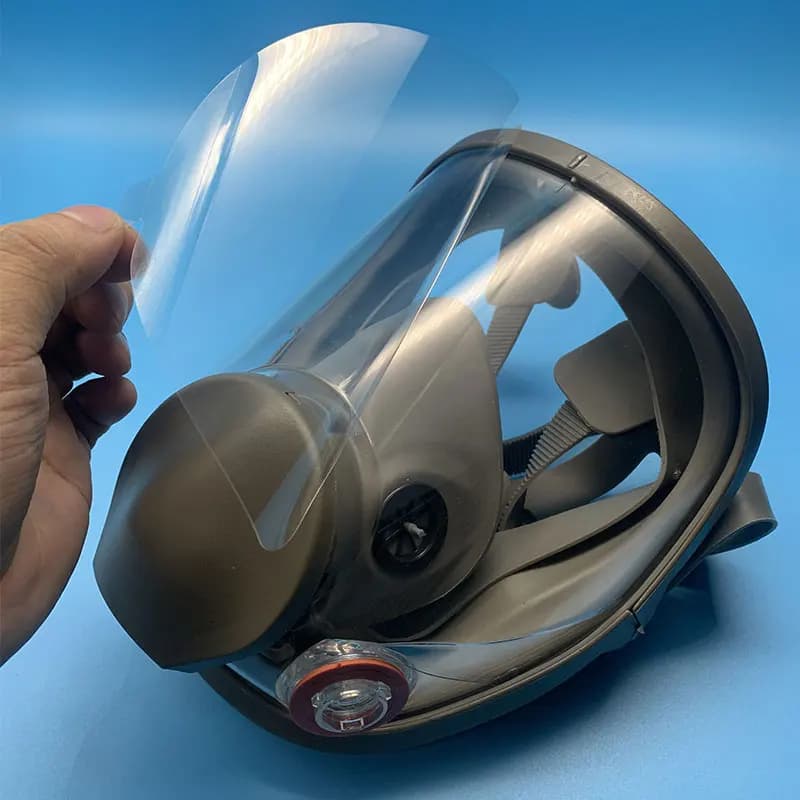 Anti-scratch protective film for respirator lenses with gas mask 6800 protection for window screen full face cover for spray mask for painting