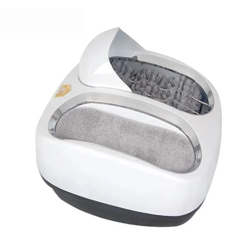Intelligent Shoe Sole Cleaning Machine Automatic Shoe Cleaner Access Entry Shoe Washer Disinfectant Addable Shoe Brushing Equipm