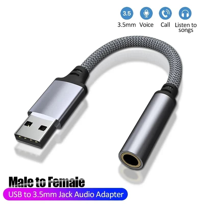 USB Type C headphone adapter to 3.5 USB-C 3.5mm audio headphone cable converter for iPhone 15 Samsung Galaxy Huawei Xiaomi