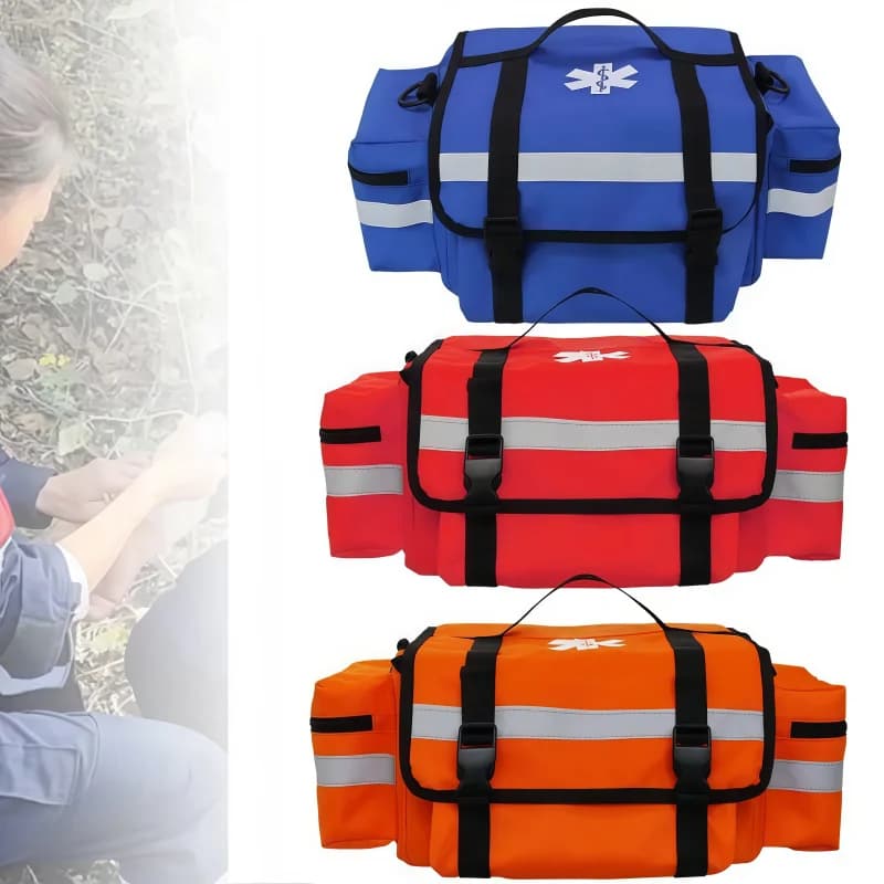 Kit Medico Tattico da Esterno, Borsa di Pronto Soccorso Multifunzione Portatile per Caccia e Campeggio