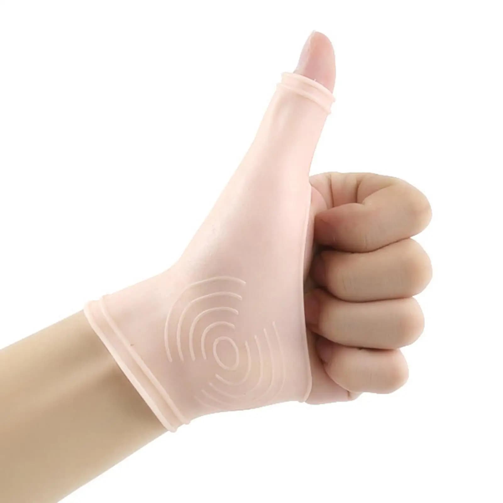 Supporto per Pollice e Polso in Gel di Silicone, Stabilizzatore per Artrite, Guanti Compressivi, Tutore per Tenosinovite e Lesioni