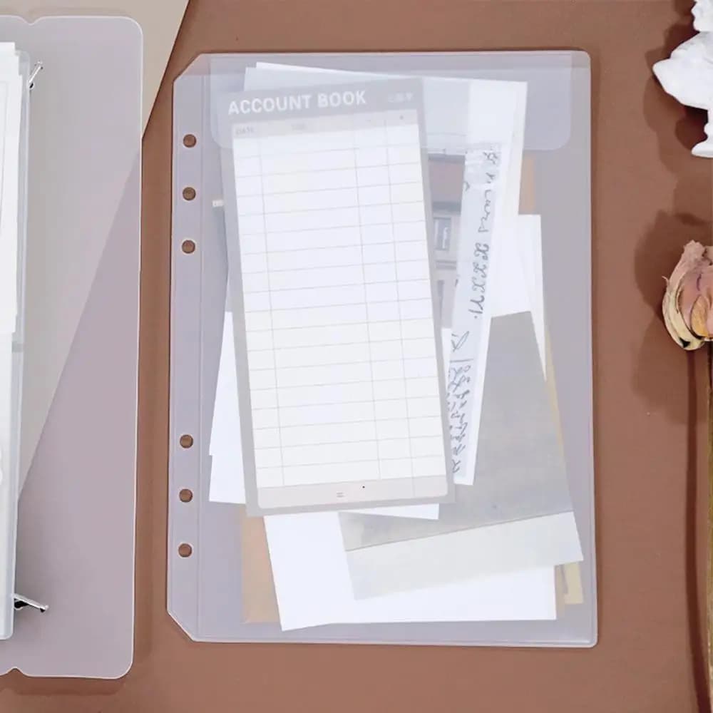 Organizzatore per Album Fotografici, Portadocumenti, Ricariche per Album, Buste in PVC, Cartelle per Archiviazione Documenti, Tasche per Raccoglitori