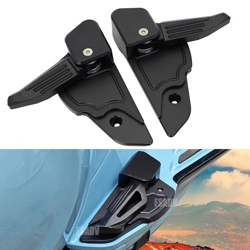 Misura Per VESPA SRPINT PRIMAVERA 150 Moto di Alluminio di CNC Passeggero Posteriore Pedane Passi Pedale Poggia Accessori di Copertura