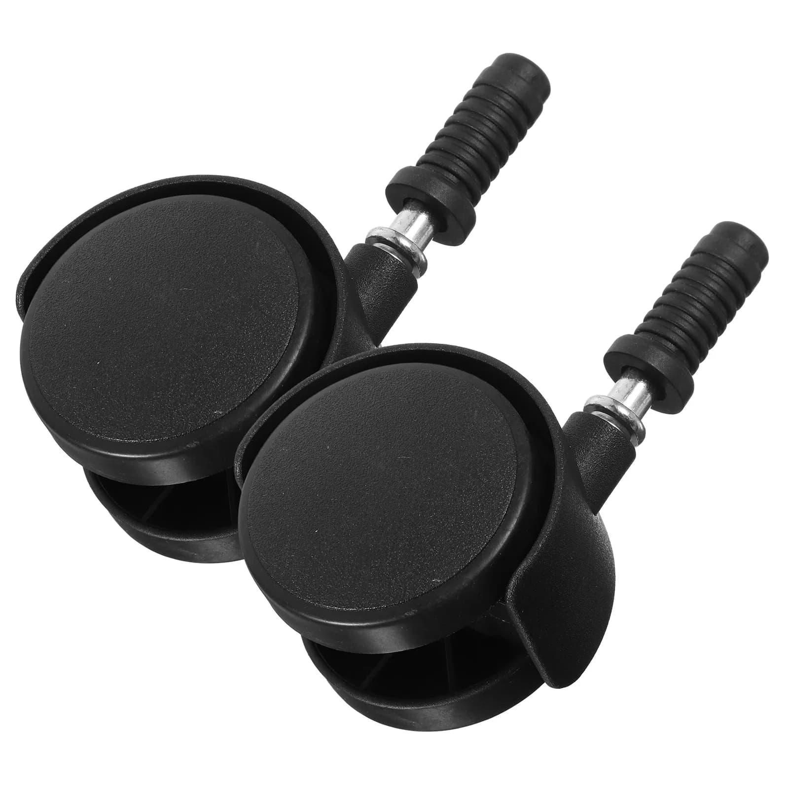 Sturdy Office Chair Caster Wheels Replacement ABS Iron Material Smooth Rolling Casters for Computer Desk Gaming Chairs Floors