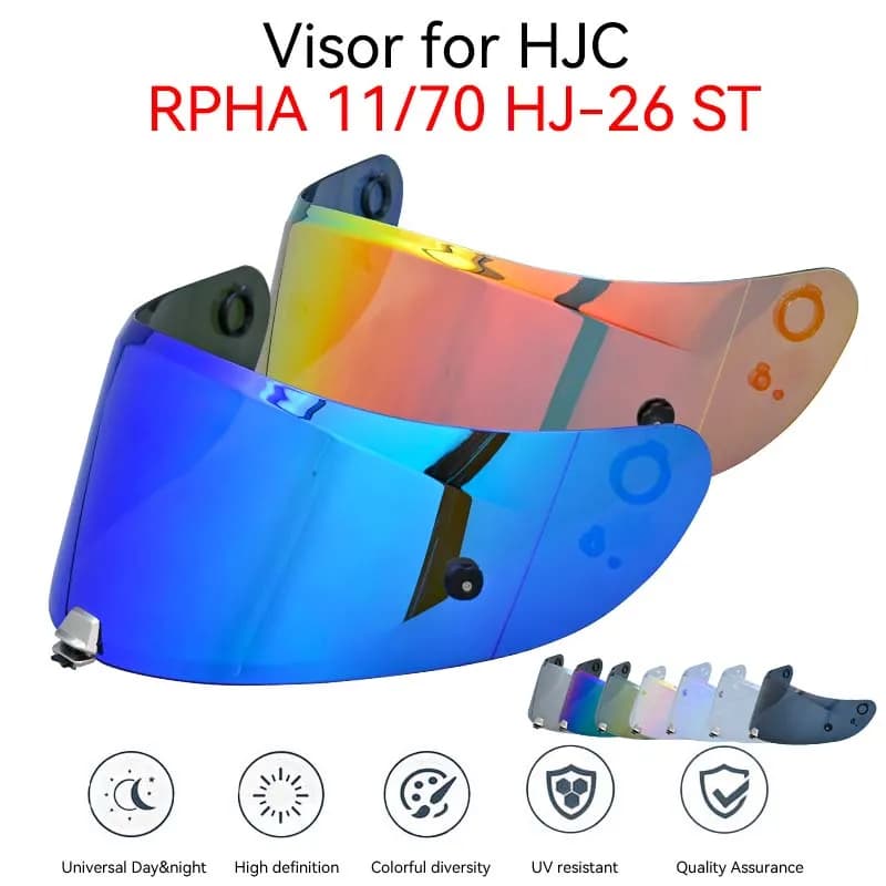 HJ-26 Casco Visiera Lente per HJC RPHA 11 e RPHA 70 Casco Moto Parabrezza HJ-26ST Capacete De Moto Scudo Accessori Moto