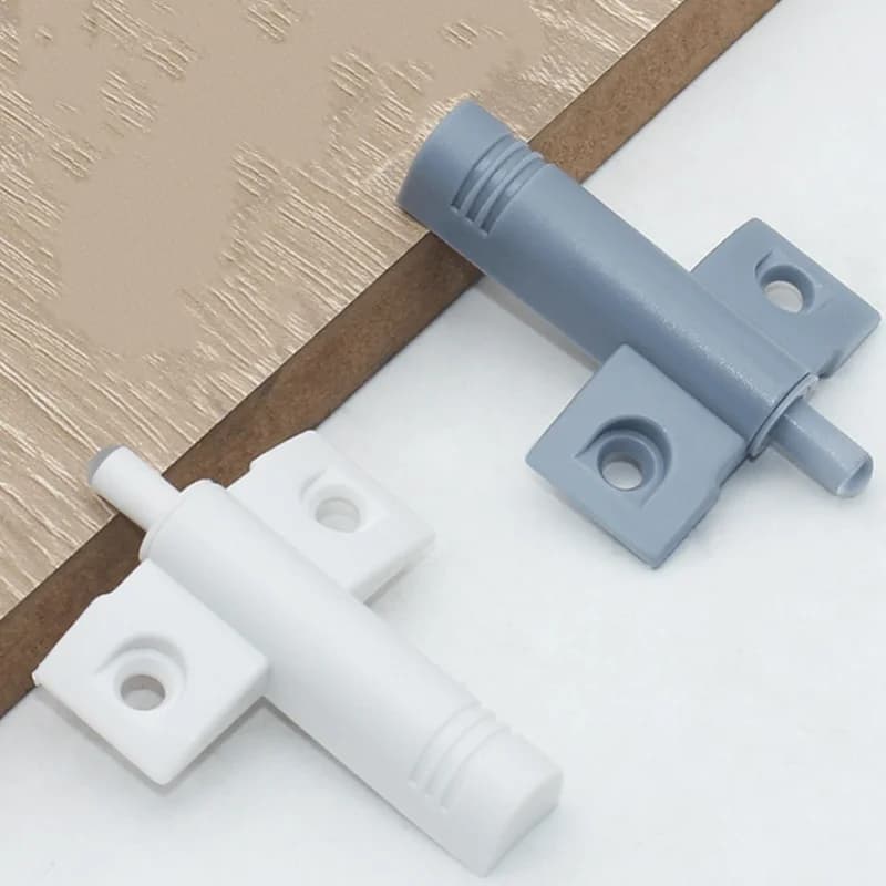 F2 20 pz/lotto Ammortizzatori per ante di mobili da cucina e cassetti, chiusura ammortizzata silenziosa, grigio/bianco, accessori per mobili