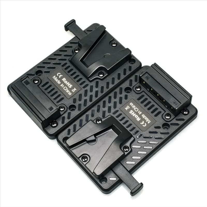 FUFU V Mount Light Battery Plate V-Lock Battery for Power Splitter Adapter DSLR Cameras Durable Cameras