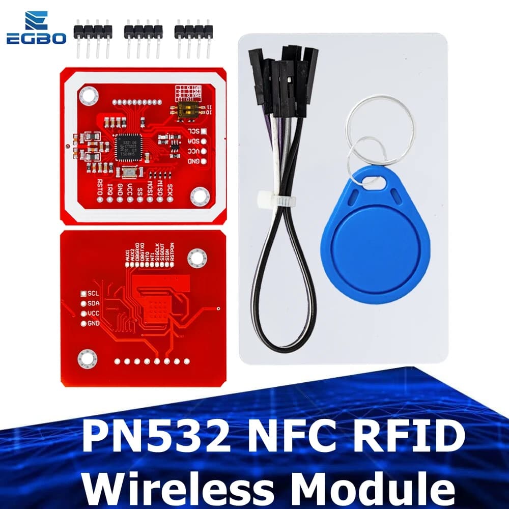 PN532 Modulo NFC V3 Kit lettore/scrittore RFID con antenna PCB S50/S70 Supporto scheda Interfaccia I2C/SPI/HSU per Arduino