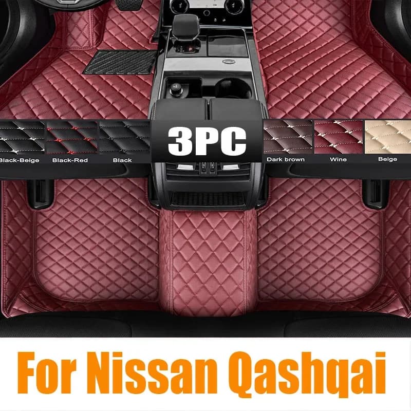 Tappetini per auto in TPE personalizzati per Nissan Qashqai 2019 2020 2021 2022 2023 Accessori auto impermeabili Tappeto interno 0531