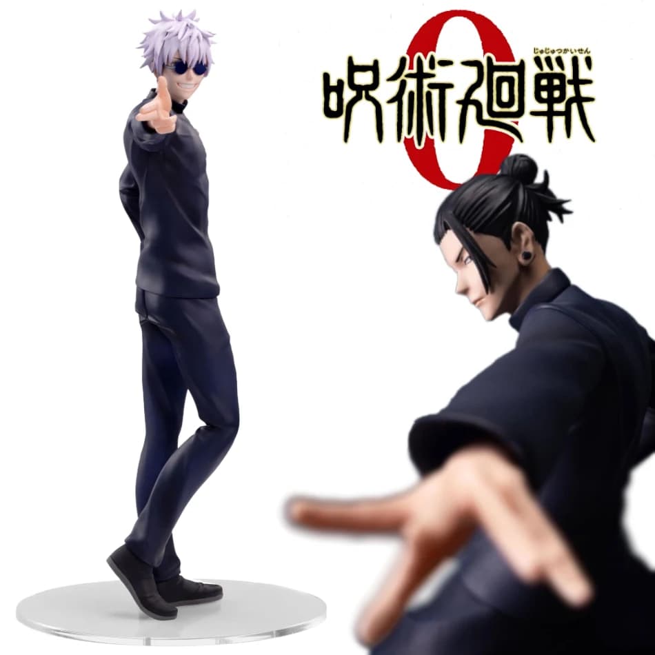 Hot Sale Jujutsu Kaisen Satoru Gojo Suguru Geto Anime Figure Noodle Stopper PVC Action Figure Collectible Decor Model Toys Gift