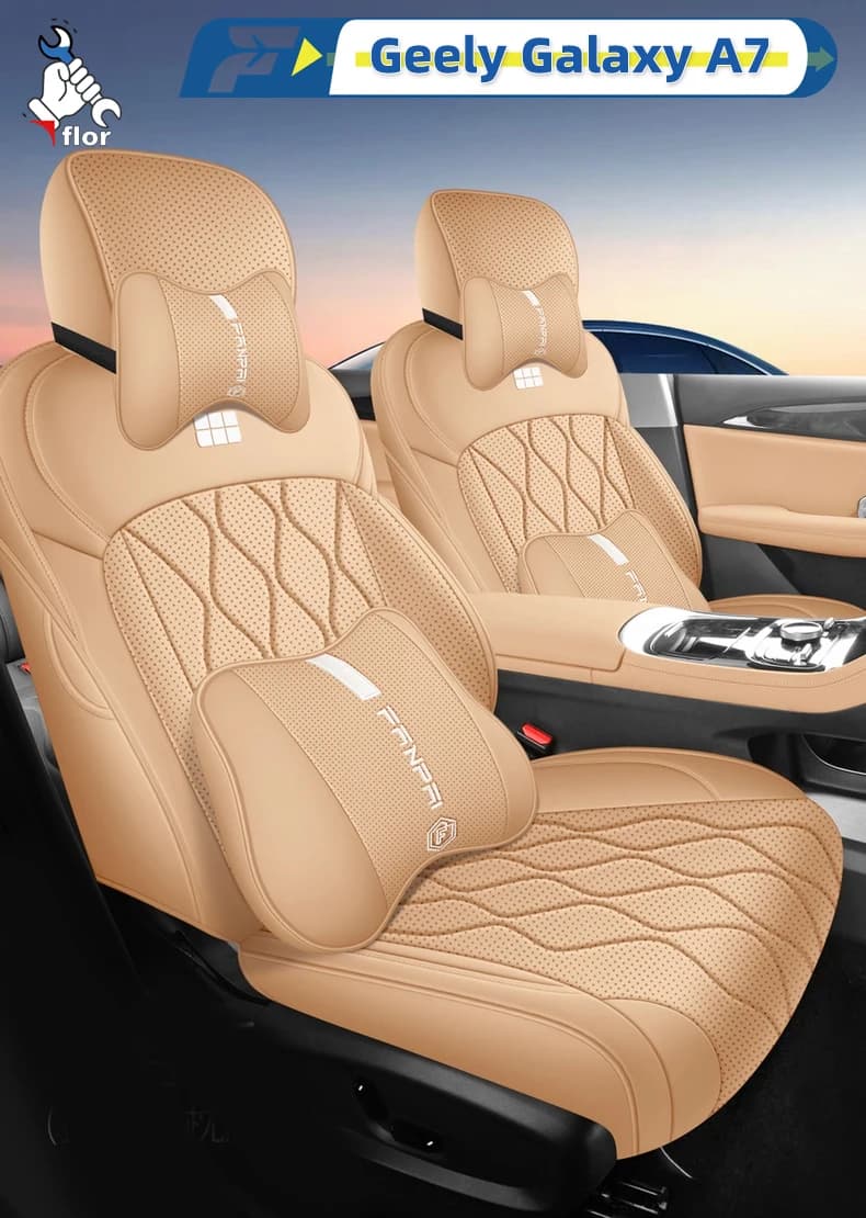 Cover for cars with left-hand drive for Geely Galaxy A7 2025 Seat cushion cover Full-Surround