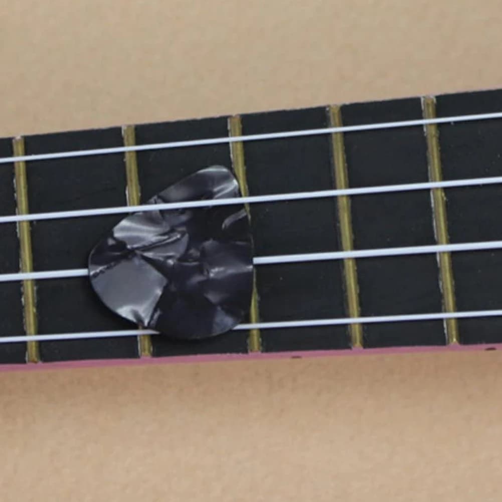 HOES-12 Pcs Multi-Size Color Guitar Picks, Celluloid Picks, Universal Picks For Folk Guitars/Electric Guitars