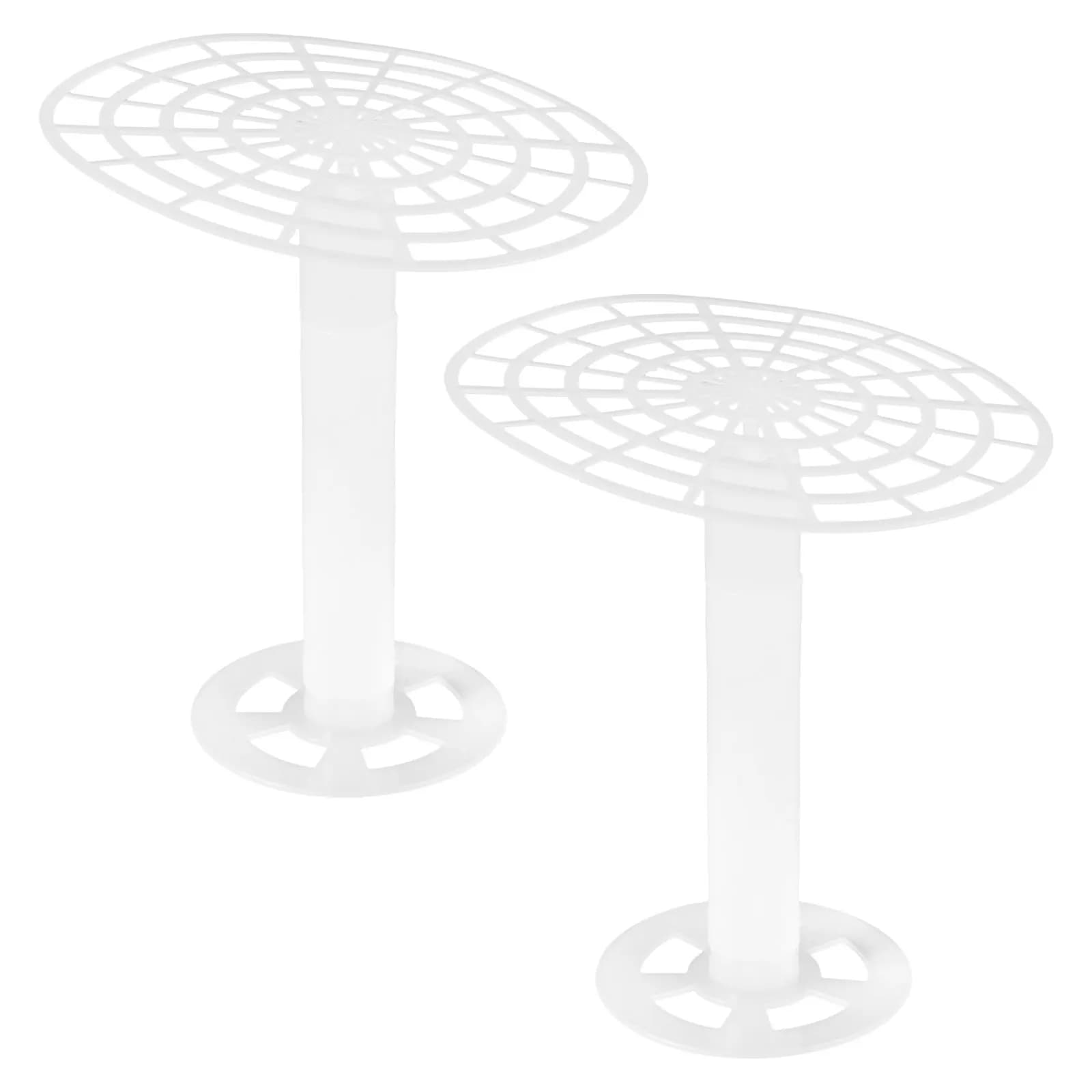 2Pcs Plastic Fermenting Weight Plate Mesh Presser for Pickling Jars Sauerkraut Fermentation Pickle Press Accessories Wide Mouth