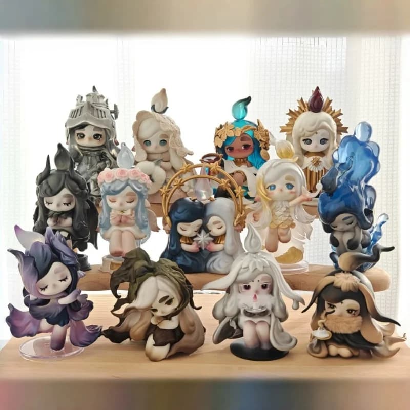 Hot Sale Popmart Genuine Chaka Candle Language Series Blind Box Figurine Guessing Bag Toy Ornament Decoration Exquisite Gift