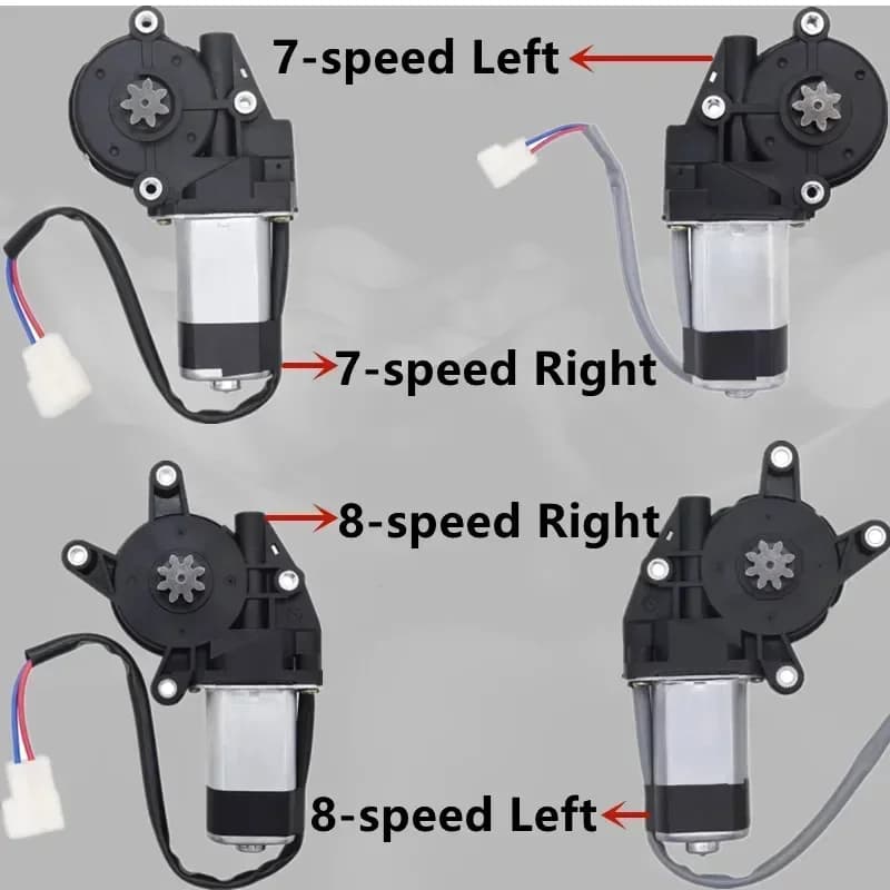 Motore elettrico per finestrino per auto, controllo sollevatore per finestrino sinistro o destro a 7 velocità o 8 velocità per TOYOTA Corolla Avanza Mitsubishi Adventure