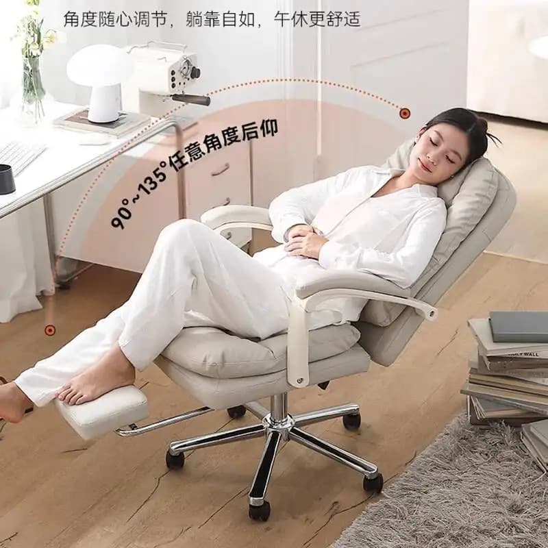 De Chaise Bureau Sedia per computer da gioco con ruote Poltrone moderne Sedie da scrivania per ufficio domestico Offerta di comodi mobili per poltrone