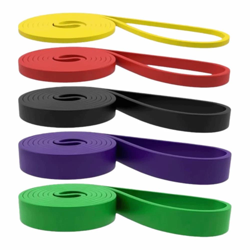 TPE Resistance Bands Set 5~120lbs Heavy Duty Strength Training Workout Expander Latex Elastic Rubber Loop Bands Physical
