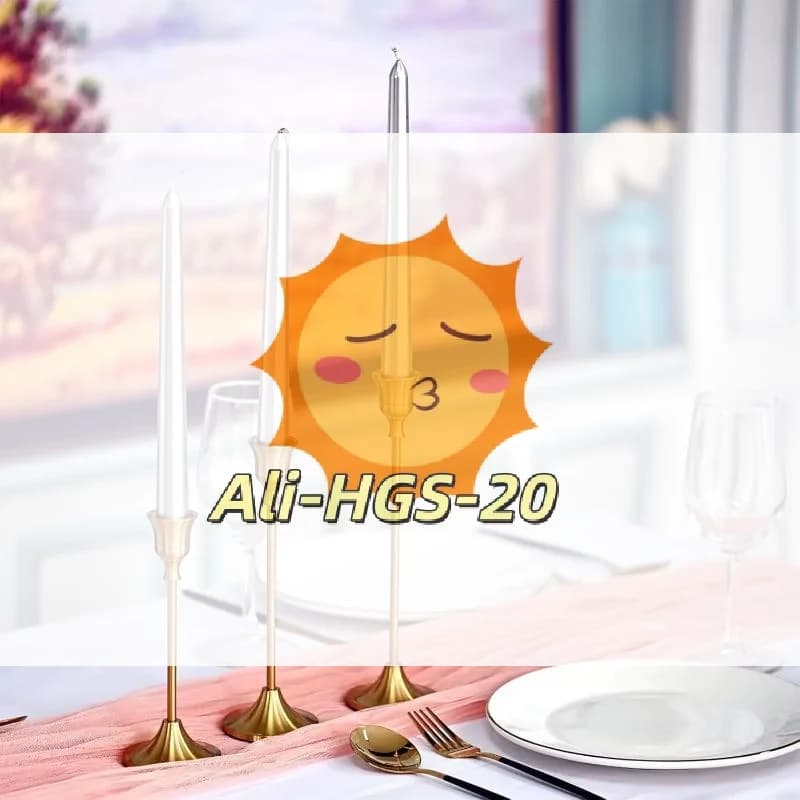 Set Of 3 Gold Taper Candle Holders Modern Metal Candlesticks For Table Centerpiece Wedding & Home Decor