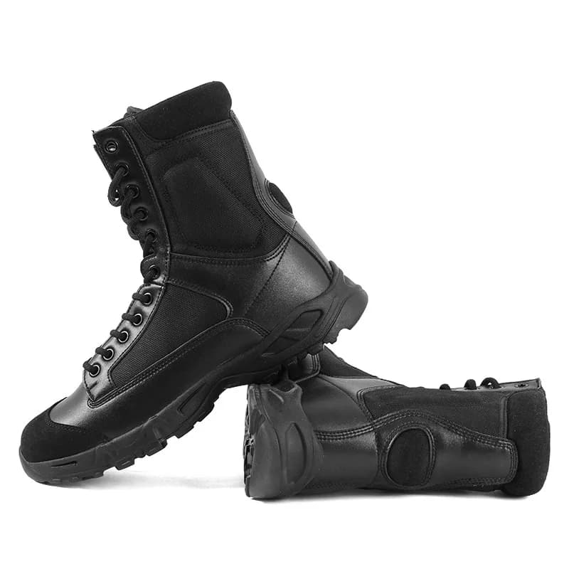 Stivali tattici da uomo Scarpe da trekking sportive Stivali da combattimento nel deserto alla caviglia all'aperto Scarpa di sicurezza sul lavoro