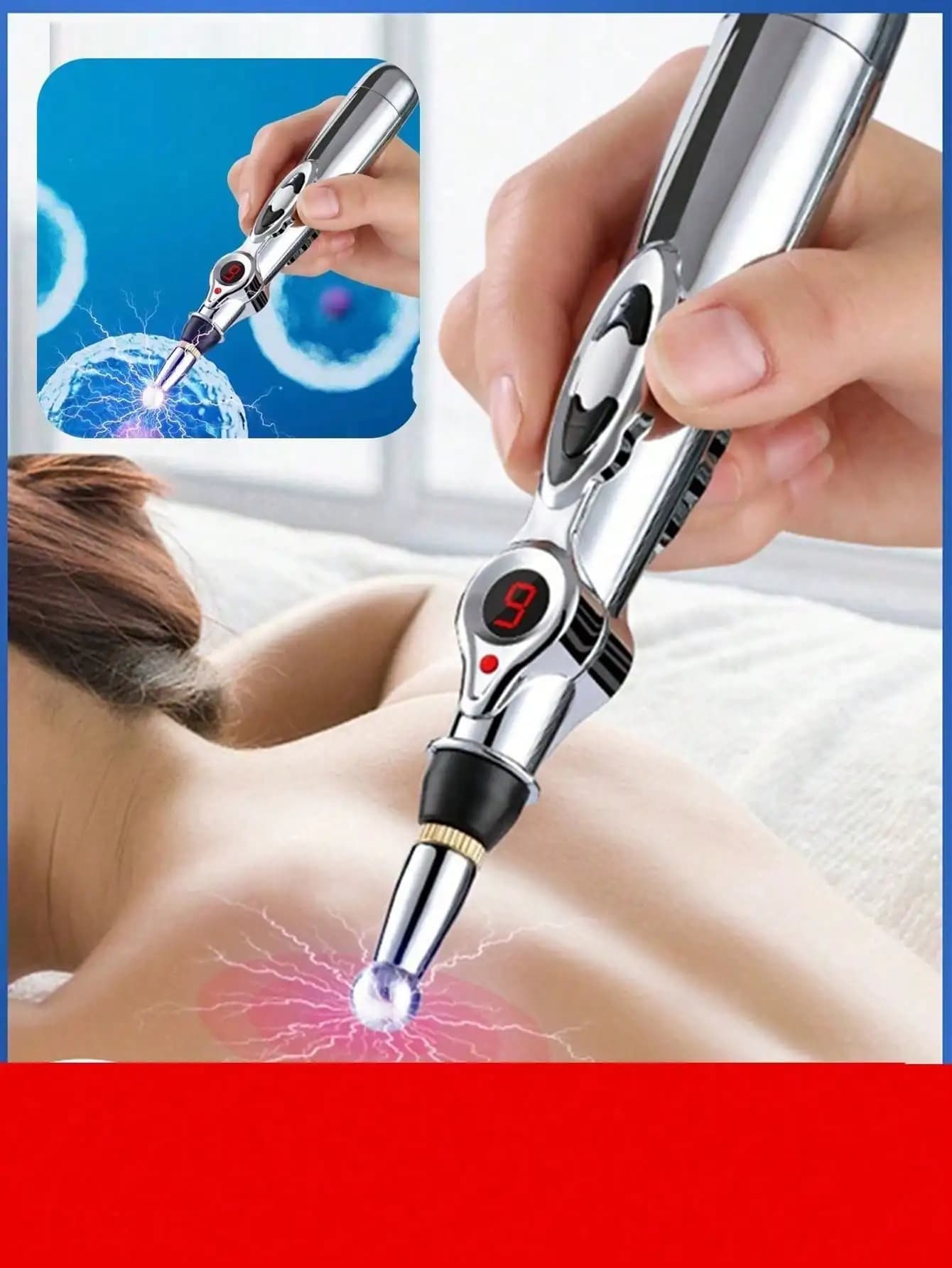 2026Electronic equipmentPenRelief Pain Massage Point MeridianEnergyMeridian Agopuntura uses batteries (Bapties not included)