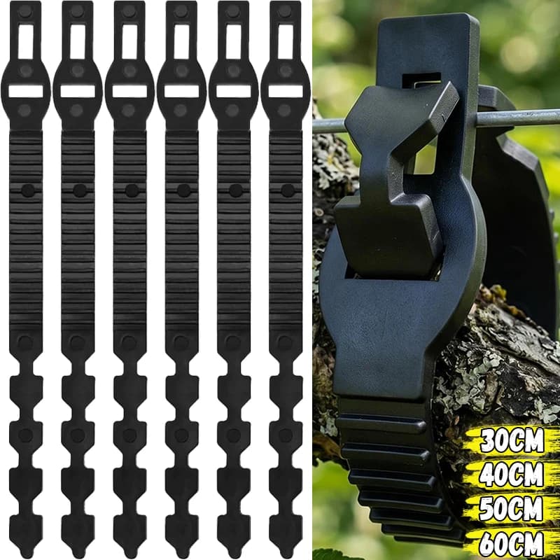 Heavy Duty Plant Cable Ties Adjustable Garden Support Straps for Vines Trees Shrubs Stems Fasteners Fixing Tie 30/40/50/60CM