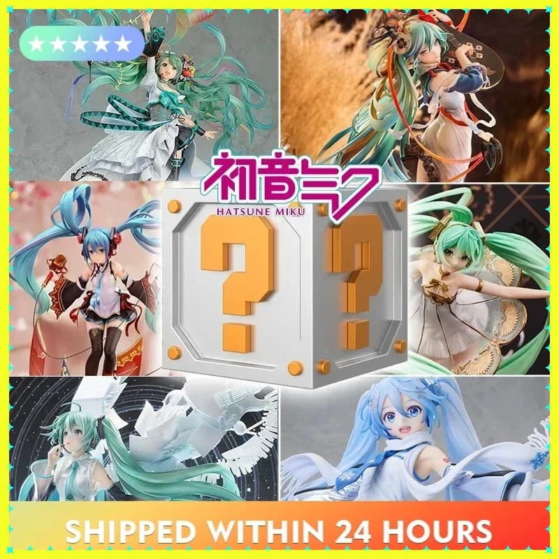 Nuova Serie Popolare Hatsune Miku: Blind Box a Sorpresa, Mini Bambola Chibi in PVC da Collezione, Giocattolo Regalo, Decorazione da Tavolo, Statuetta