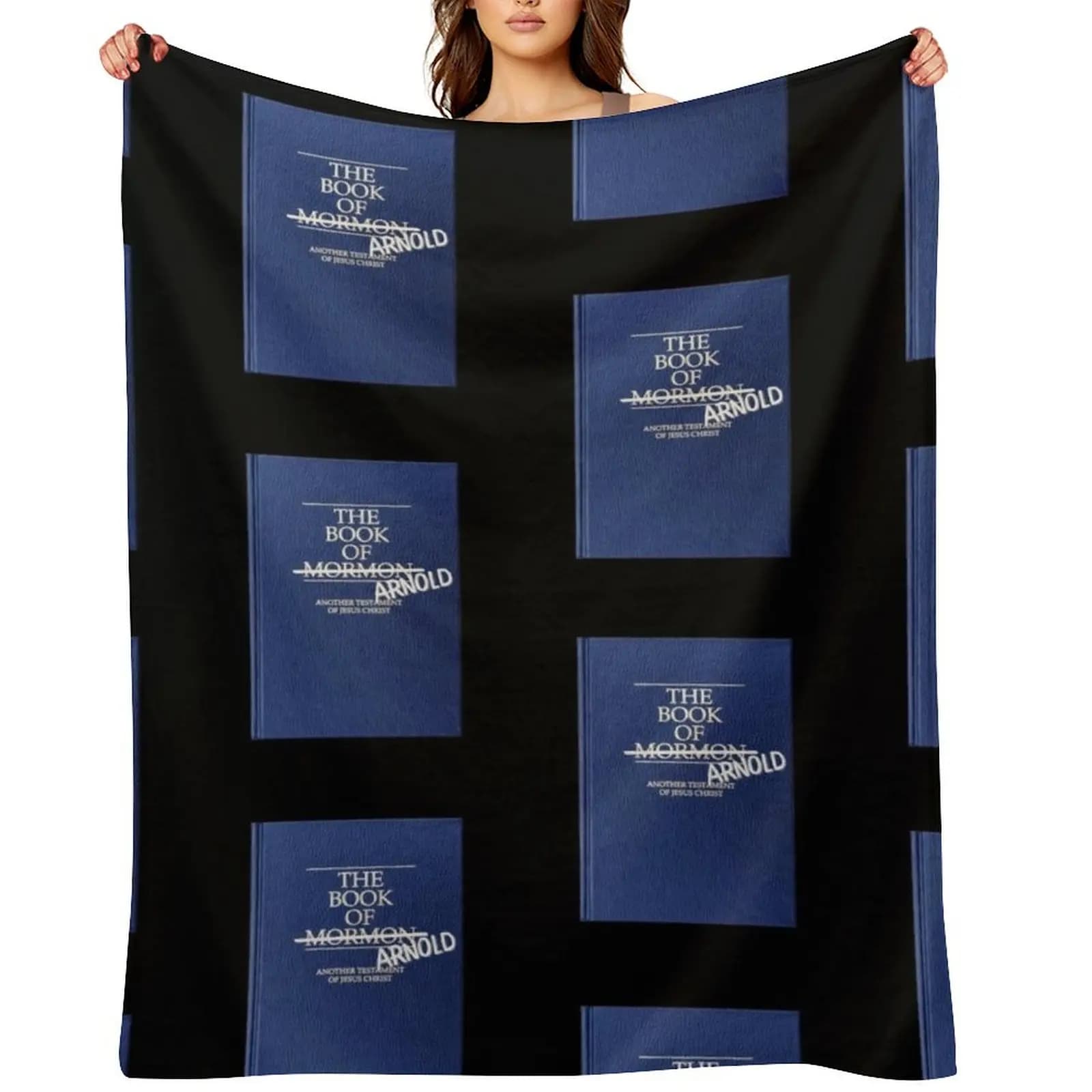 The Book Of Mormon Arnold Funny Musical Throw Blanket Weighted Extra Large Throw Picnic Sleeping Bag Blankets