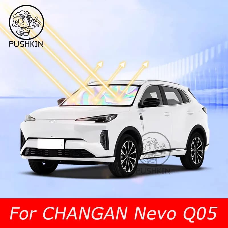 PER CHANGAN Nevo Q5 Q05 2025 2026 QIYUAN Q05 Auto Parabrezza Parasole Copertura Anti UV Protezione Ricambi Auto Asccesserios