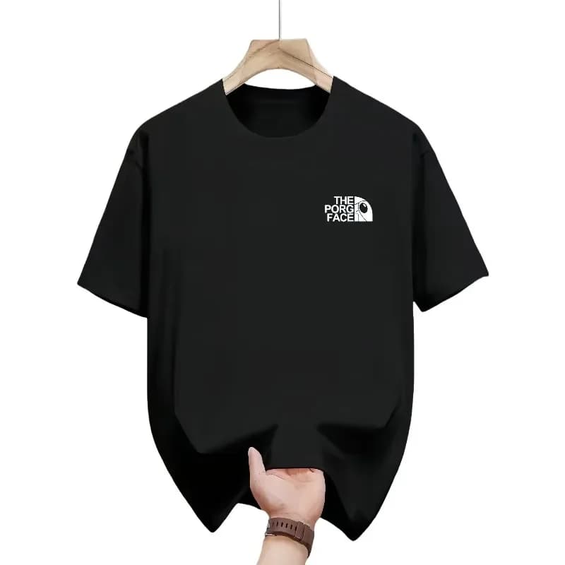 2026Loose Short-sleeved T-shirts, Summer Fashion Couple Casual Round-neck Printed Tops Suitable for Both Men and Women