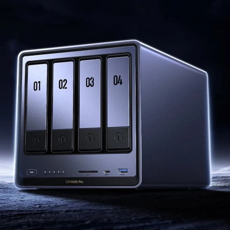 Adatto per cloud privato, server di archiviazione di rete NAS DXP4800 Pro con 16G di memoria a quattro bit