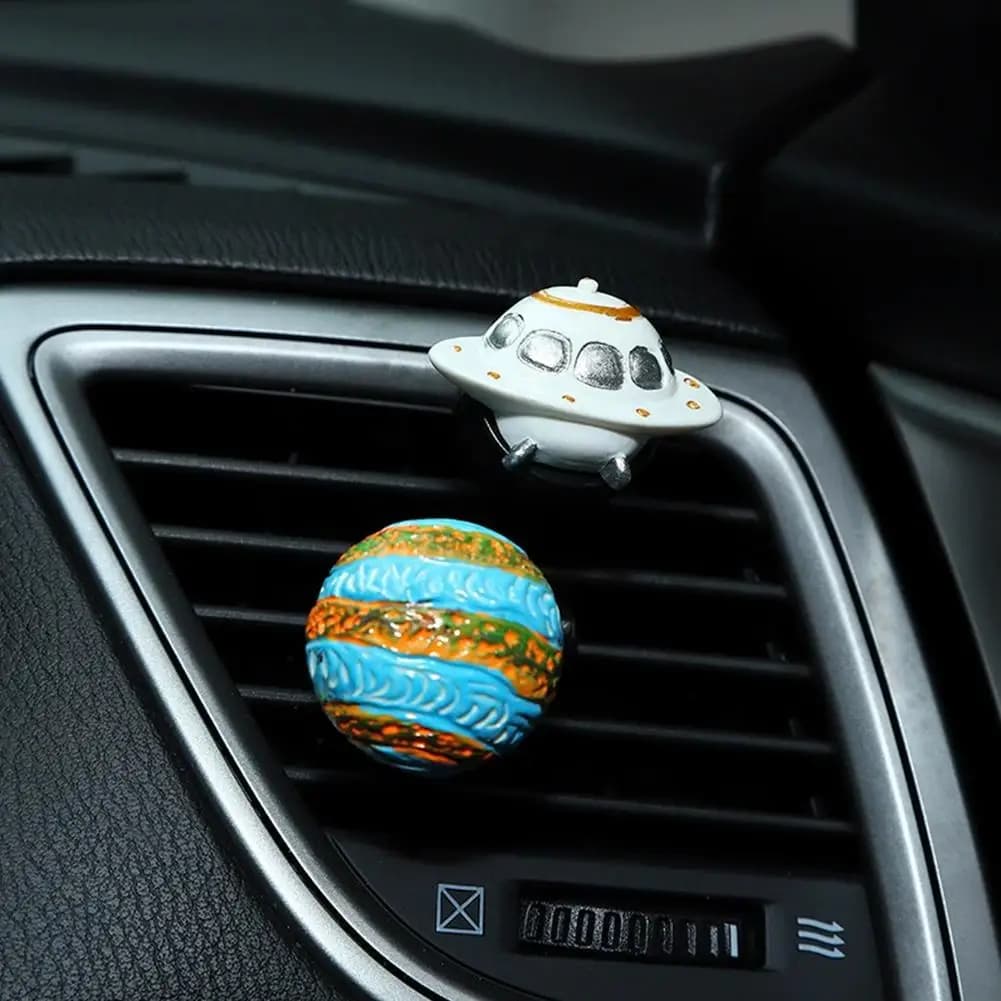 Clip per deodorante per auto, accessori personalizzati per la decorazione degli interni dell'auto, regalo decorativo per auto per donne, uomini, decorazioni per auto Y9I4