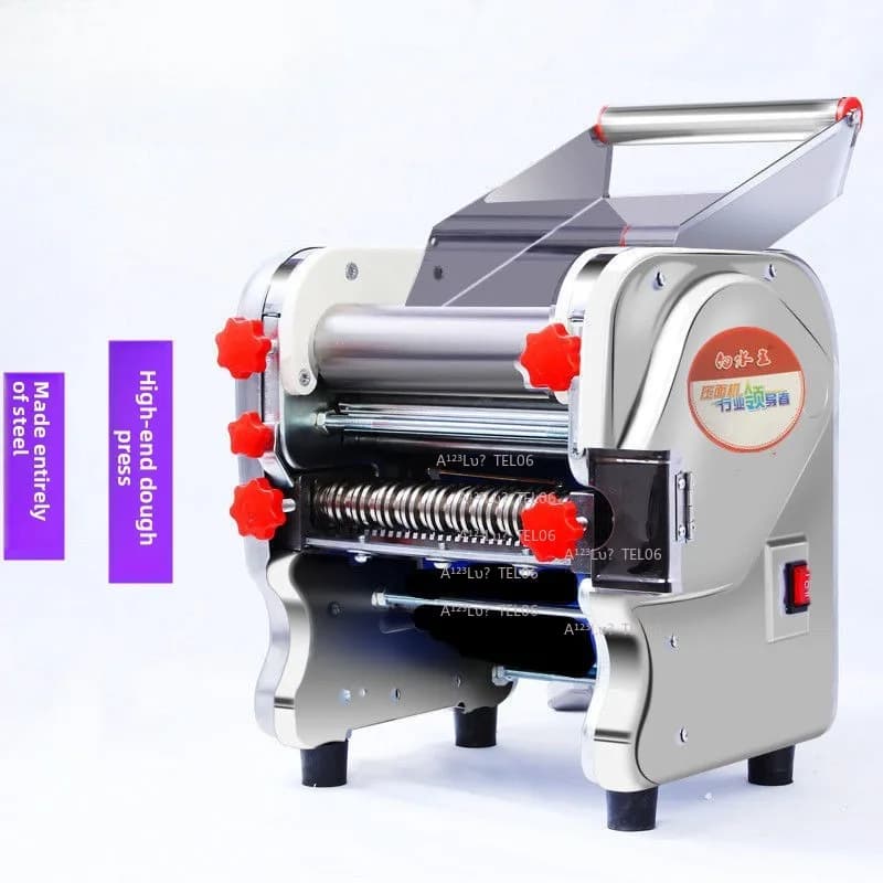 Stainless Steel Electric Small Noodle Maker Home Use Multifunctional Dumpling Wrapper Automatic Pasta Machine