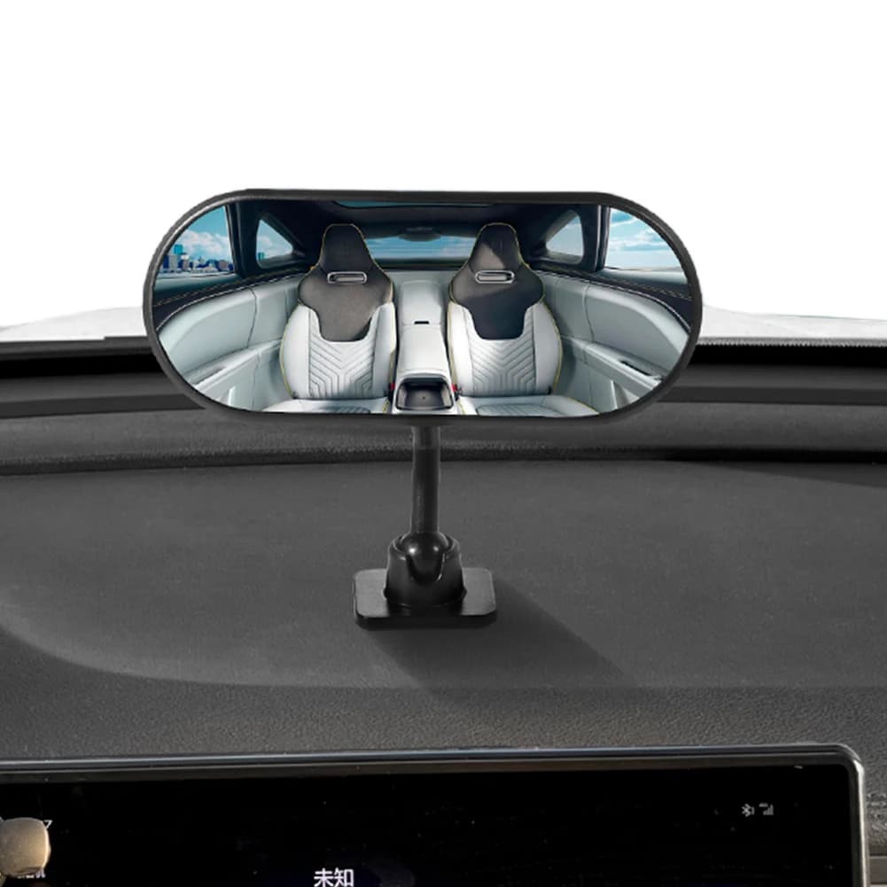 Baby Car Mirror Adhesive Mount Wide Angle Backseat Monitor Automotive Rearview Baby Observation Mirror for Kids Observing