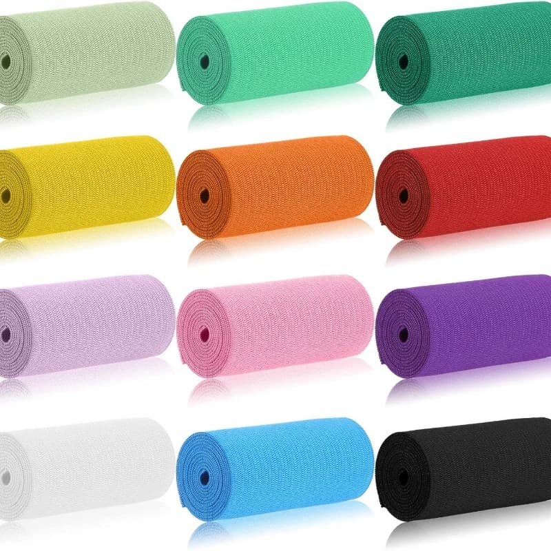 3Meters 20/25/30/40/50mm Sewing Elastic Band Waistband Pants Stretch Webbing Rubber Bands for Underwear Hairband Tape DIY Craft
