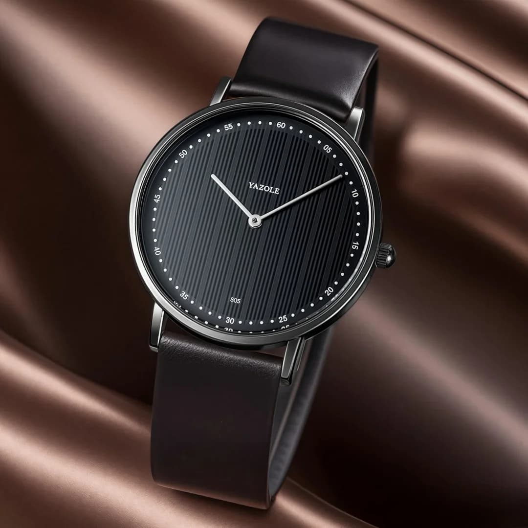 Men's Luxury Quartz Watches Best Brands For Men's Fashion Simple Leather Belt Men's Casual Business Men's Watch Gift Relogio Masculine