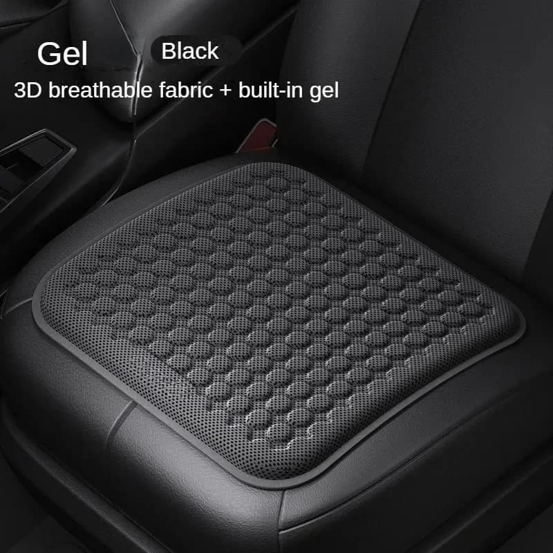 Cuscino Universale a Nido d'Ape in Gel per Sedile Auto, Rinfrescante Estivo e Traspirante, Ergonomico e Confortevole per Auto e Ufficio