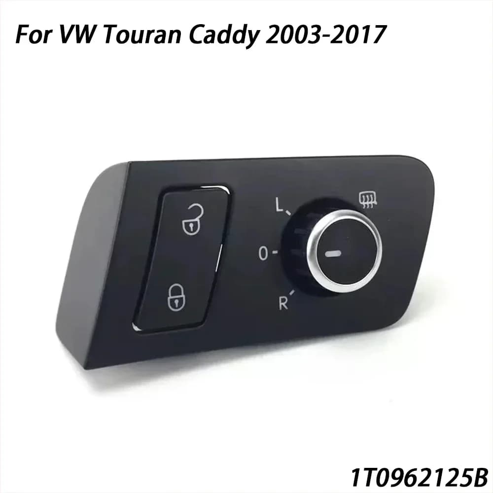 Per VW Touran Caddy 2003-2017 Auto Porta Laterale Interruttore di Controllo Specchio Interruttore Regolare Manopola Automobili Interni Parti di Ricambio