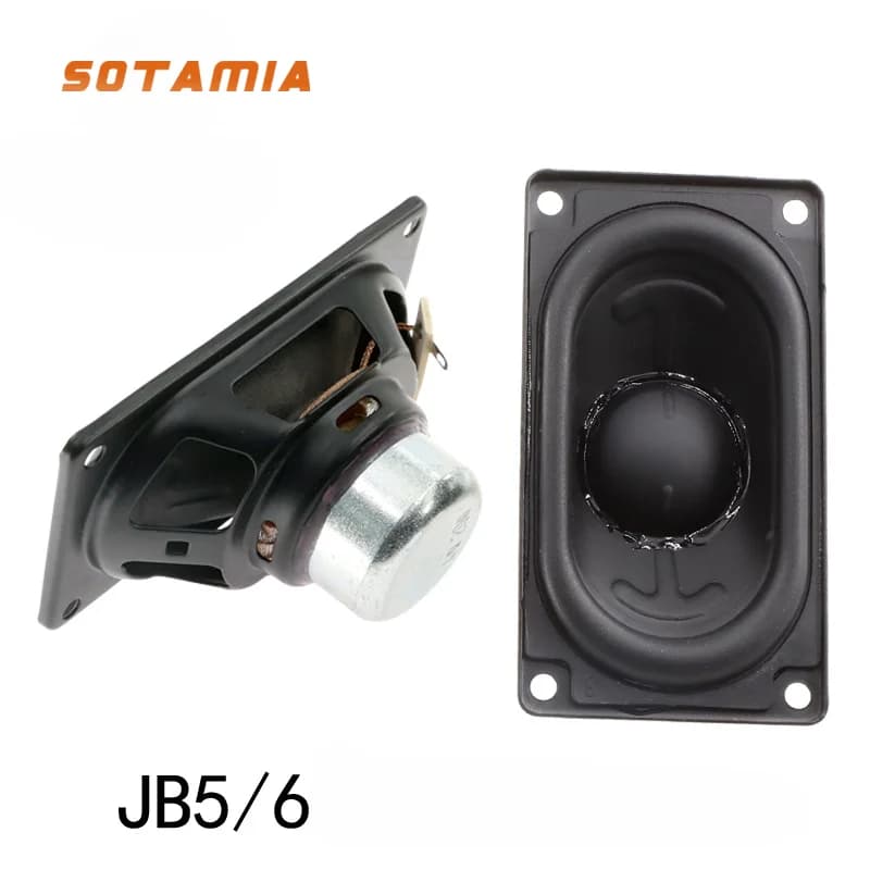 SOTAMIA 2Pcs 4580 Mini altoparlante Audio 4 Ohm 20W suono Mid-bass altoparlante musicale altoparlante Bluetooth portatile fai da te per JBL FLIP 6