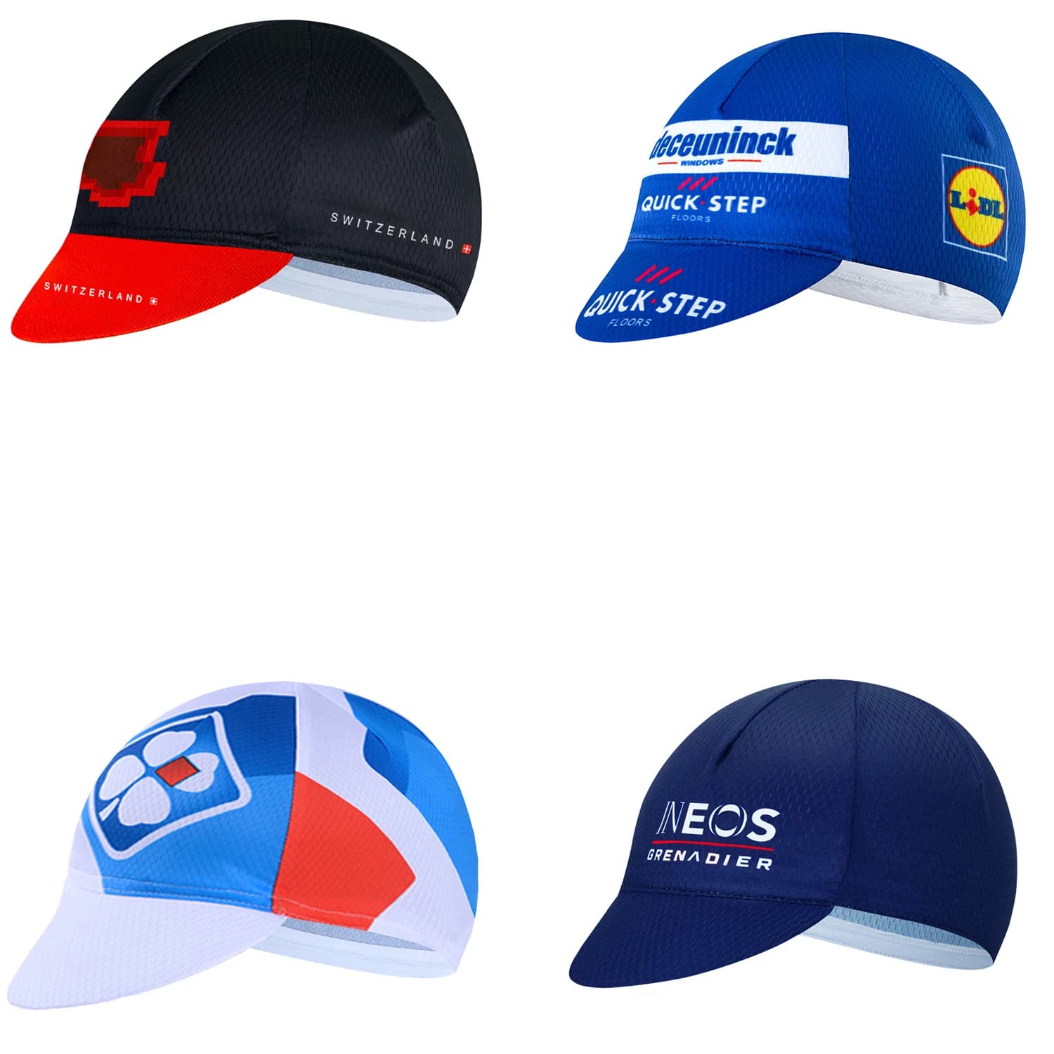 SWITZERLAND Team cycling hat Men's classic summer cycling hat Quick Step Pro Bike Mountain MTB racing bike under helmet