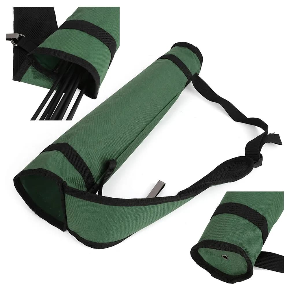 Tiro con l'arco Freccia Faretra Supporto per borsa in nylon regolabile Caccia Tiro al bersaglio Accessorio Bersaglio Arco ricurvo composto all'aperto