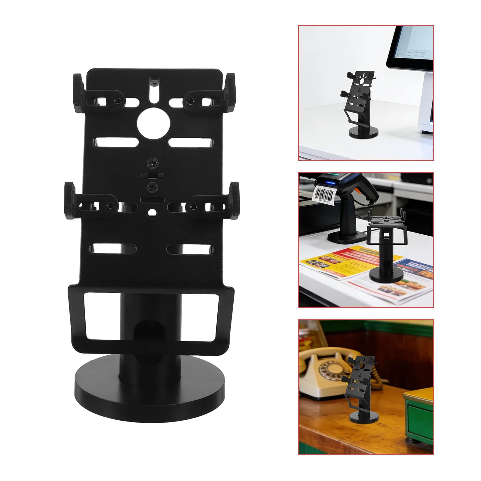 Cashier Stand Holder for Pos Tablet - Universal Fit Stand for 10Th Gen Square Register Checkout Station Desk