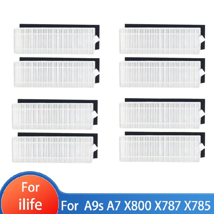 Hepa Filter for ILIFE A9s A7 X800 X787 X785 Robot Vacuum Cleaner Parts Accessories Replacement Spare Parts