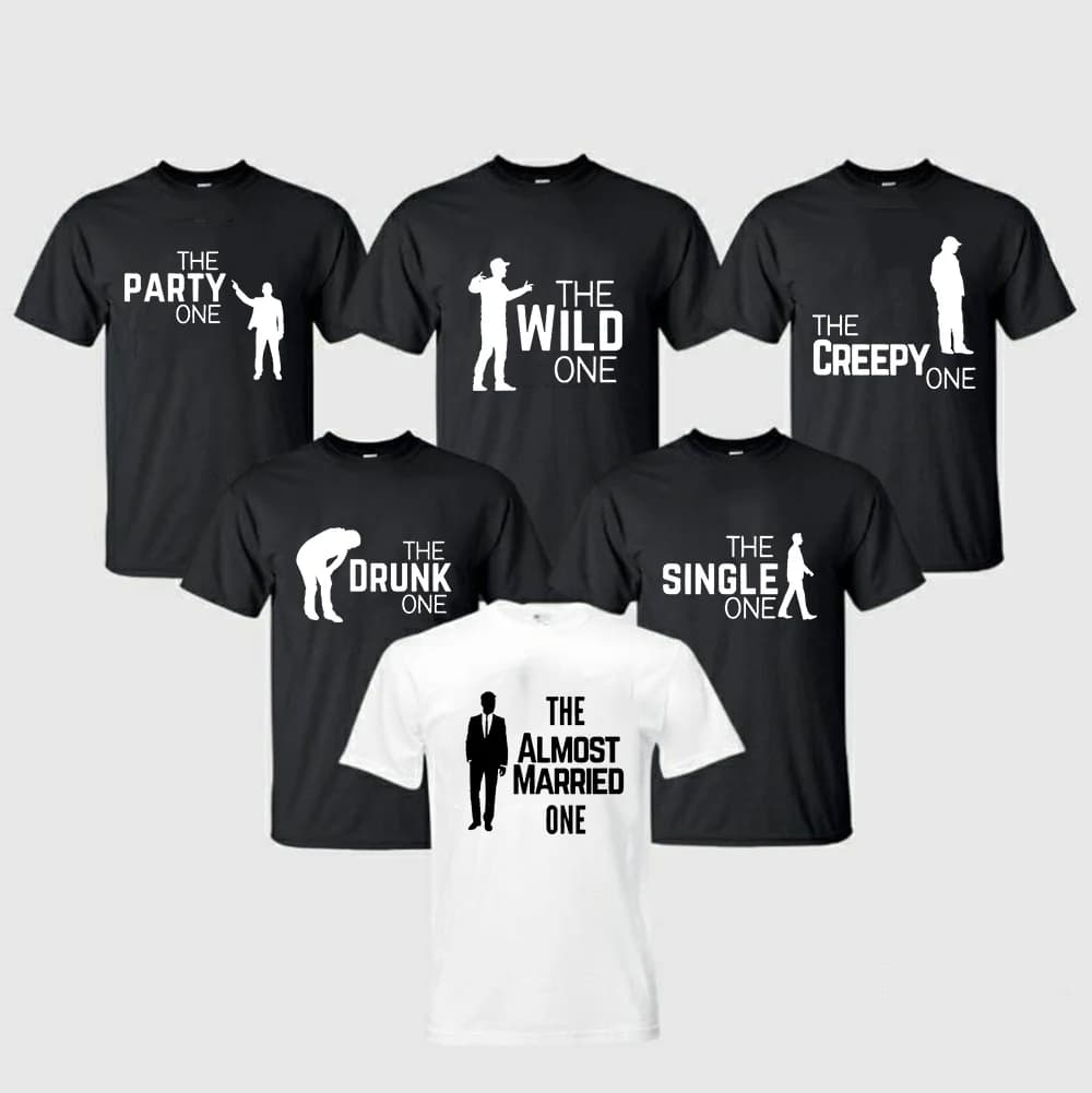 Bachelor Groomsmen Group Party Shirt Groom Crew t-Shirt camicie per feste di matrimonio divertente Matching Party Tee Groom Team Shirt